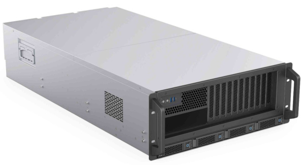 Изображение товара Серверный корпус Procase G4-485-10D31-4NVME-R для 19\" стойки, 4U