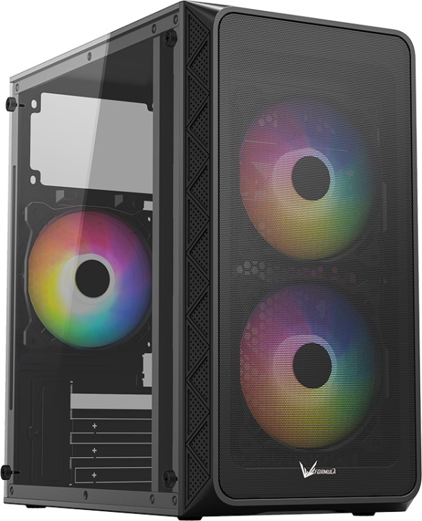 

Корпус mATX FORMULA Air Mesh G4 PLUS черный, без БП, USB2.0, USB3.1, audio, Air Mesh G4 PLUS