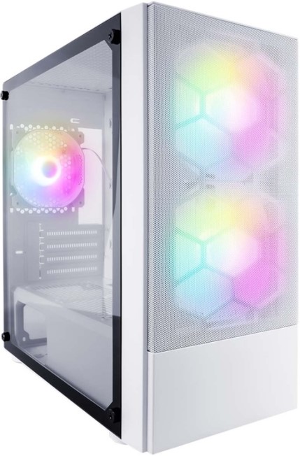 

Корпус mATX 1STPLAYER X4-M белый, без БП, боковая и передняя панель из закаленного стекла, USB 3.0, 2*USB 2.0, audio, X4-M