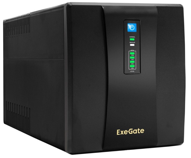 фото Источник бесперебойного питания  Exegate SpecialPro UNB-1200.LED.AVR.EURO.RJ