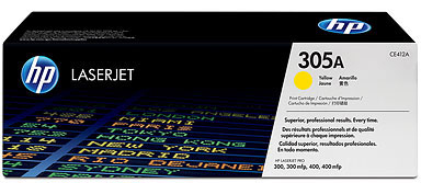 

Картридж HP 305A CE412A для M375/M475/M451 жёлтый, 305A
