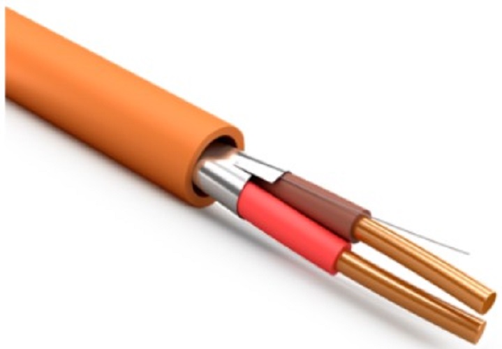 Кабель ИВКЗ КПСЭнг(А)-FRLS 1х2х1 ИВКЗ 200м для ОПС и СОУЭ, не под. горения, 1 пара, экран., D-вн. = 6,7 мм, сеч. жил 1,0 кв мм (оранжевый) (бухта 50 м