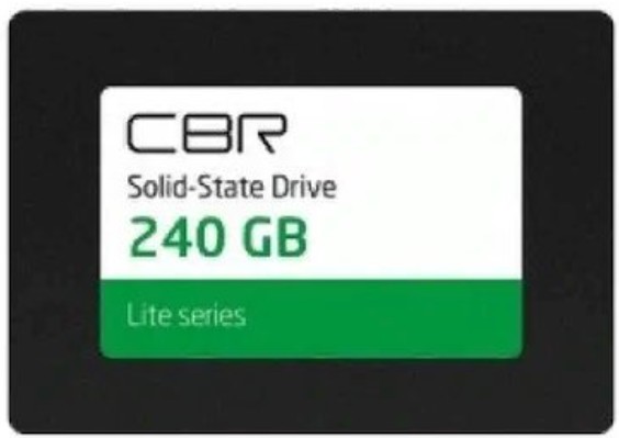 

Накопитель SSD 2.5'' CBR SSD-240GB-2.5-LT22 Lite, SM2259XT, 240GB, SATA 6Gb/s, 3D TLC NAND, 550/520MB/s, TBW 120, SSD-240GB-2.5-LT22