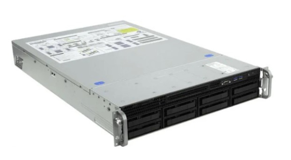 Изображение товара Серверная платформа YADRO Y04X22002U01A 2U с 2 процессорами и 24 слотами памяти