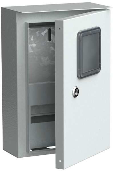 

Щит учета навесной IEK MKM24-N-009-54-ZO TITAN коттеджный ЩУРн-1/9 (370х250х135) IP54 металлический, MKM24-N-009-54-ZO