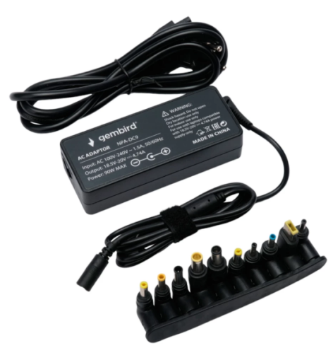 фото Блок питания для ноутбука универсальный Gembird NPA-DC9 в Омске