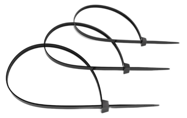 Изображение товара Нейлоновые стяжки Cabeus CTBL-300 100 шт черные