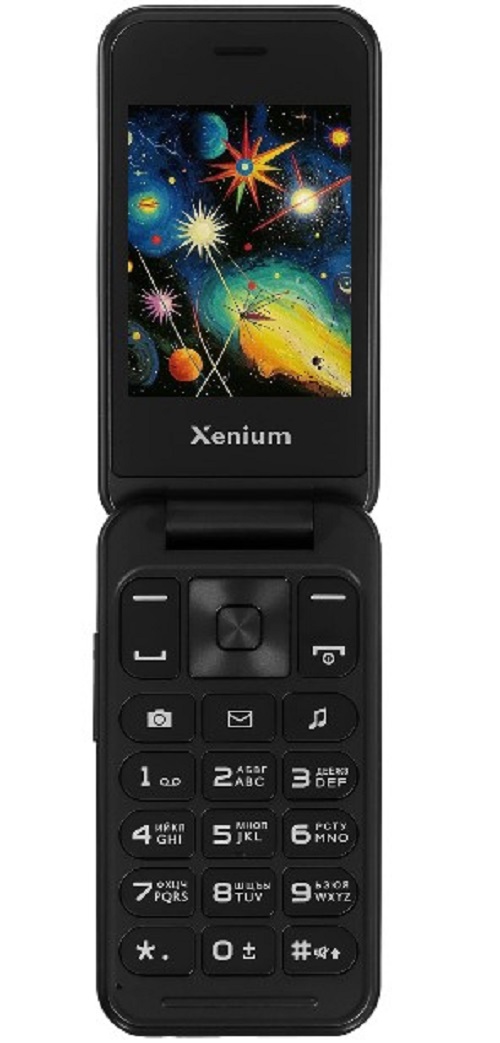 

Мобильный телефон MAXVI Xenium GSM CTX680 6977427032805 Dark Gray, Xenium GSM CTX680