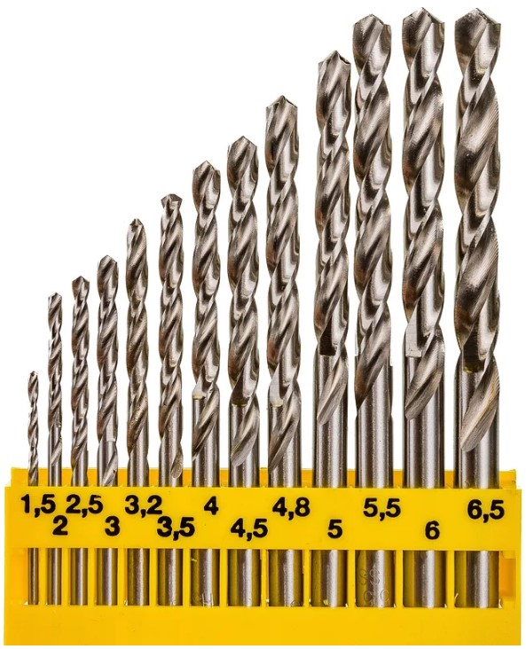 

Набор сверл DeWALT 5922ХМ DT5922-QZ по металлу 13 шт. D 1,5-6,5 мм, 5922ХМ