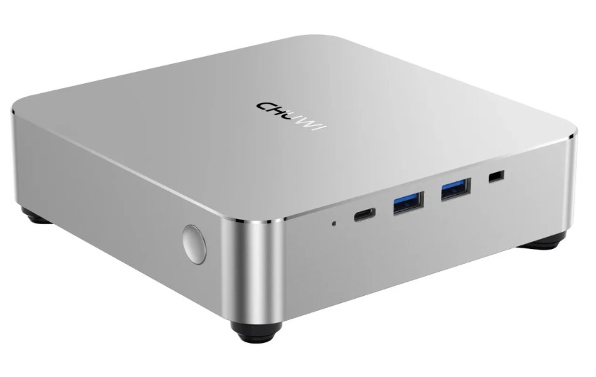 Компьютер Chuwi AuBox CWI611P U5-226V/16GB/512GB SSD/Iris Xe Graphics/HDMI/DP/RJ45*1/WIFI/BT/Win11Pro/Grey/bracket