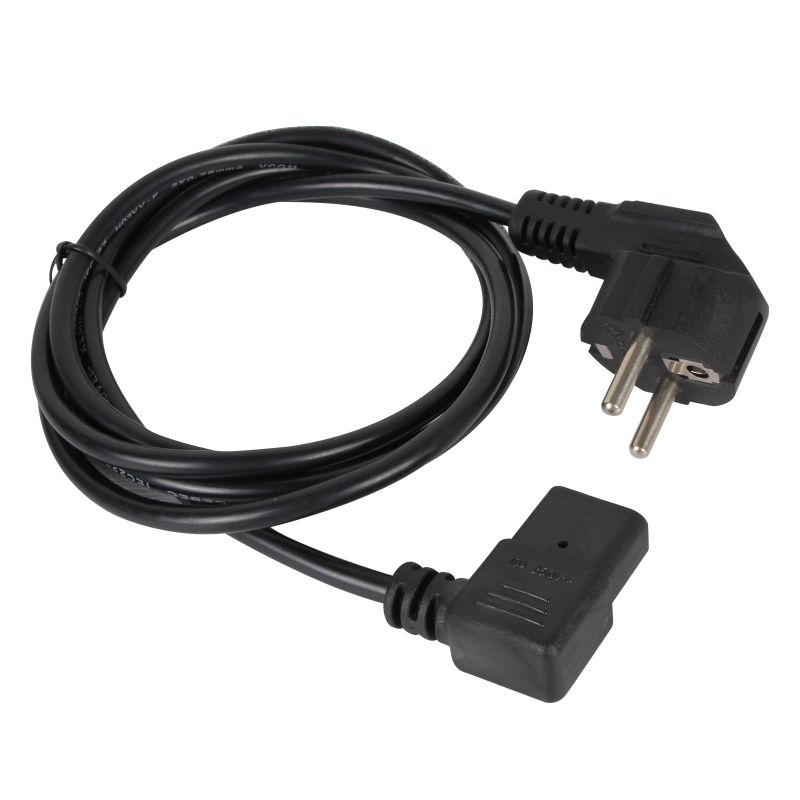 

Кабель питания VCOM CE021R-CU0.75-1.8M комп - розетка 220V EU (угол-угол) 3GX0,75mm2, 1,8m, медь, CE021R-CU0.75-1.8M