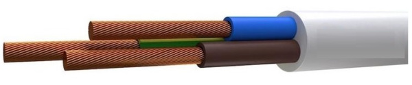Изображение товара Провод ПВС 3х4 Б РЭК-PRYSMIAN 0168 02 08 для электромонтажа