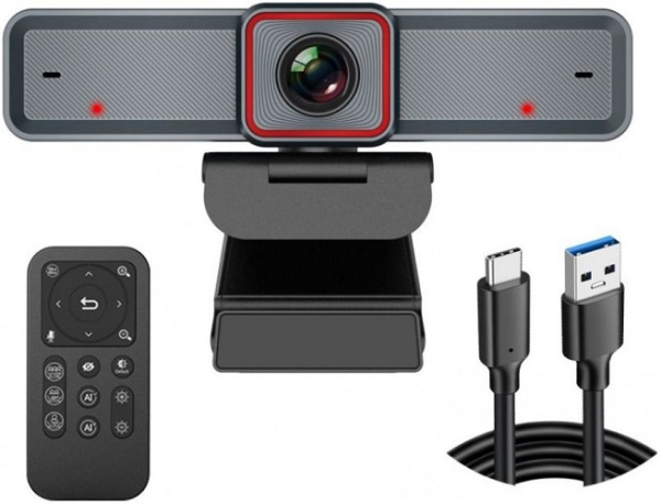 Изображение товара Веб-камера JazzTel JT-Vision-C500 с микрофоном и пультом дистанционного управления