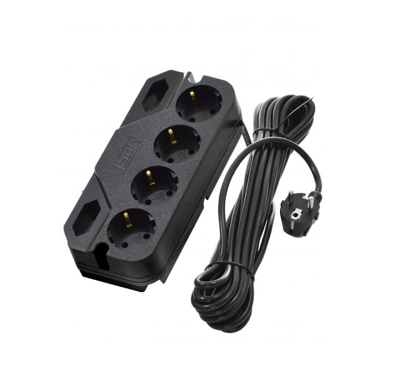 

Сетевой фильтр Most CRG-Ч-5 М 5м (6 розеток) черный (коробка) (841421), CRG-Ч-5 М