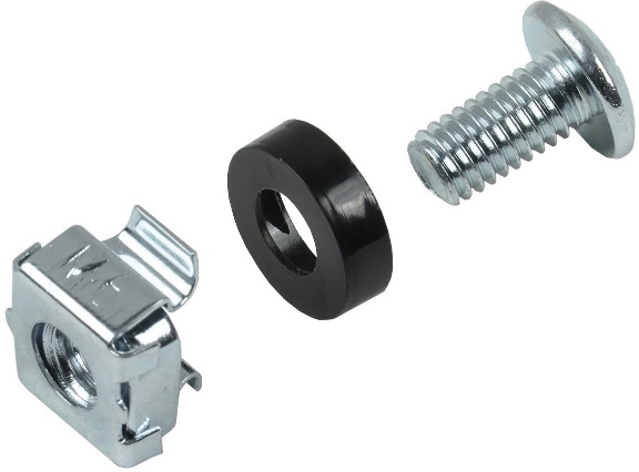 

Комплект монтажный 5bites NM-16-50 для инсталляции патч-панелей: винт, шайба, гайка, упаковка 50шт, NM-16-50