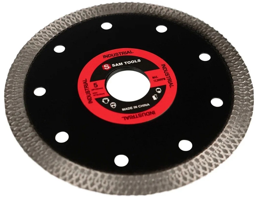 

Диск отрезной ООО САМ SAMC-018002125-25 алмазный по керамике 125х1,2х22,23 TURBO 25 шт, SAMC-018002125-25
