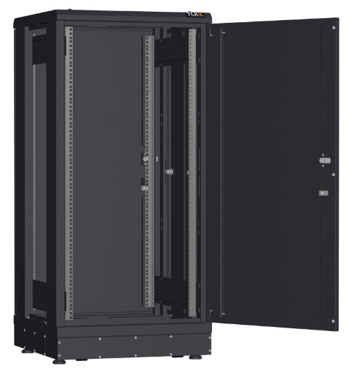 

Шкаф напольный 19", 33U TLK TFR-336080-GMMM-R2-BK дверь со стеклом и металлическая, металлические стенки, Ш600хВ1610хГ800мм, в разобранном виде, черны, TFR-336080-GMMM-R2-BK