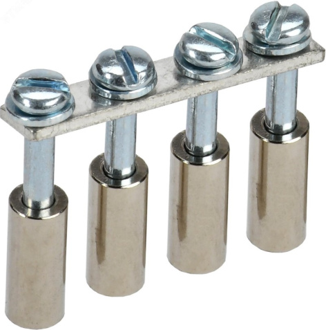 Изображение товара Перемычка IEK YCT10-00-K03-006-EC-4P для электромонтажа 4 полюса