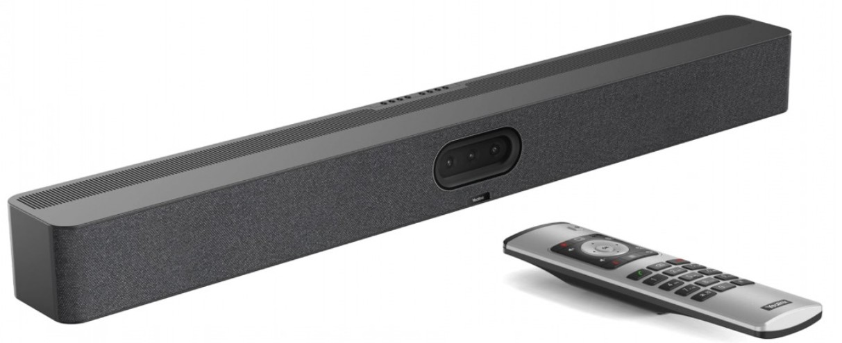 

Видеобар Yealink PVT160-0010 с встроенными кодеком, камерой, микрофонами и саундбаром, VCR11, AMS 2 года, PVT160-0010