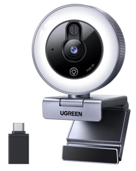 Изображение товара UGreen CM910 Веб-камера 2K с микрофоном и проводным подключением