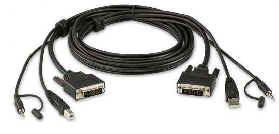 

Комплект кабелей Aten 2L-7D02UDX3 USB, DVI-D Dual Link, Dual Display для защищенного KVM-переключателя (1.8м), 2L-7D02UDX3