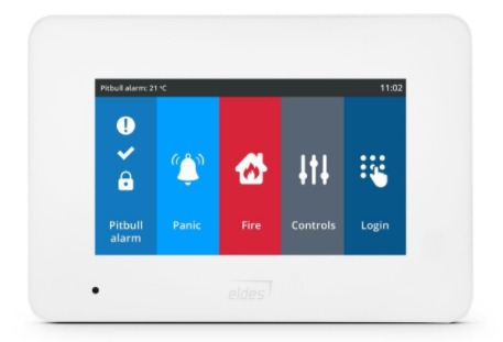 

Клавиатура Eldes EWKB5 сенсорная беспроводная для работы с приборами ESIM384, PITBULL ALARM и PITBULL ALARM PRO, экран 4.3" 480х272, EWKB5