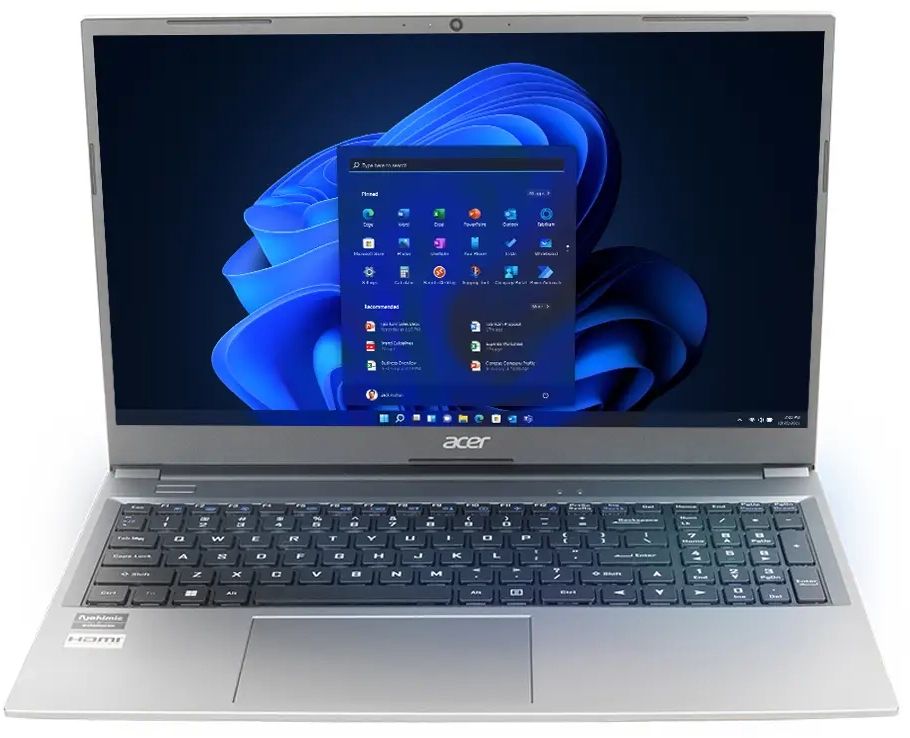 

Ноутбук Acer Aspire Lite AL15-41 UN.31ZSI.04F Ryzen 5 7430U/32GB/1TB SSD/Radeon Graphics/15.6" IPS FHD/WiFi/BT/Cam/Win11Pro/silver, Aspire Lite AL15-41