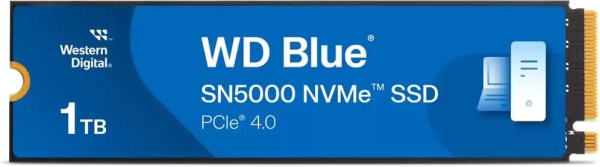 Изображение товара SSD Western Digital SN5000 1000 ГБ M.2 NVMe высокая скорость и надежность