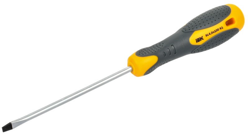 

Отвертка IEK ARMA2L 3 A2L3-SC10-K1-SL-40-100 SL4,0х100 K1, ARMA2L 3