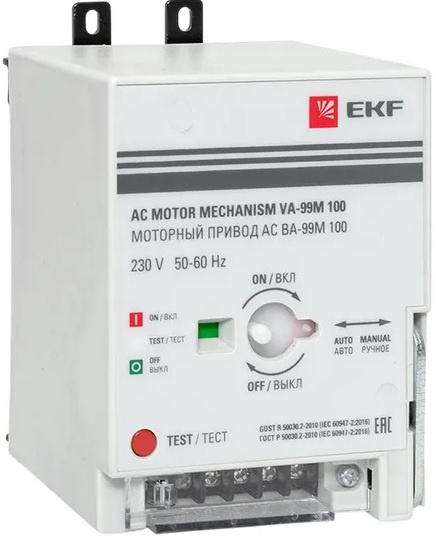 Изображение товара Моторный привод EKF mccb99m-100-cd2-230ac