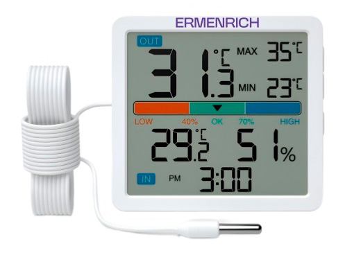 

Термогигрометр Ermenrich Report WR10 86032 Ermenrich, Report WR10