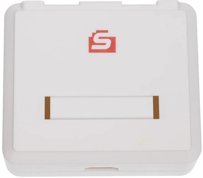 

Корпус SYSMATRIX MB 2WH настенной розетки для установки 2-х вставок типа Keystone Jack, цвет белый, MB 2WH