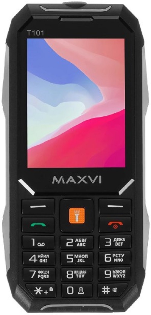 

Мобильный телефон MAXVI T101 4620039116853 black, T101