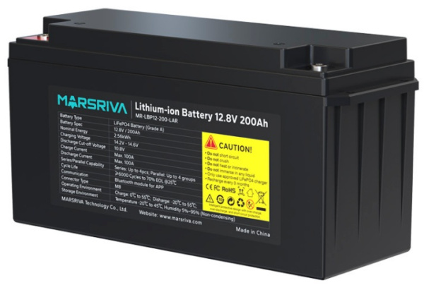 Изображение товара Батарея Marsriva MR-LBP12-200-LAR