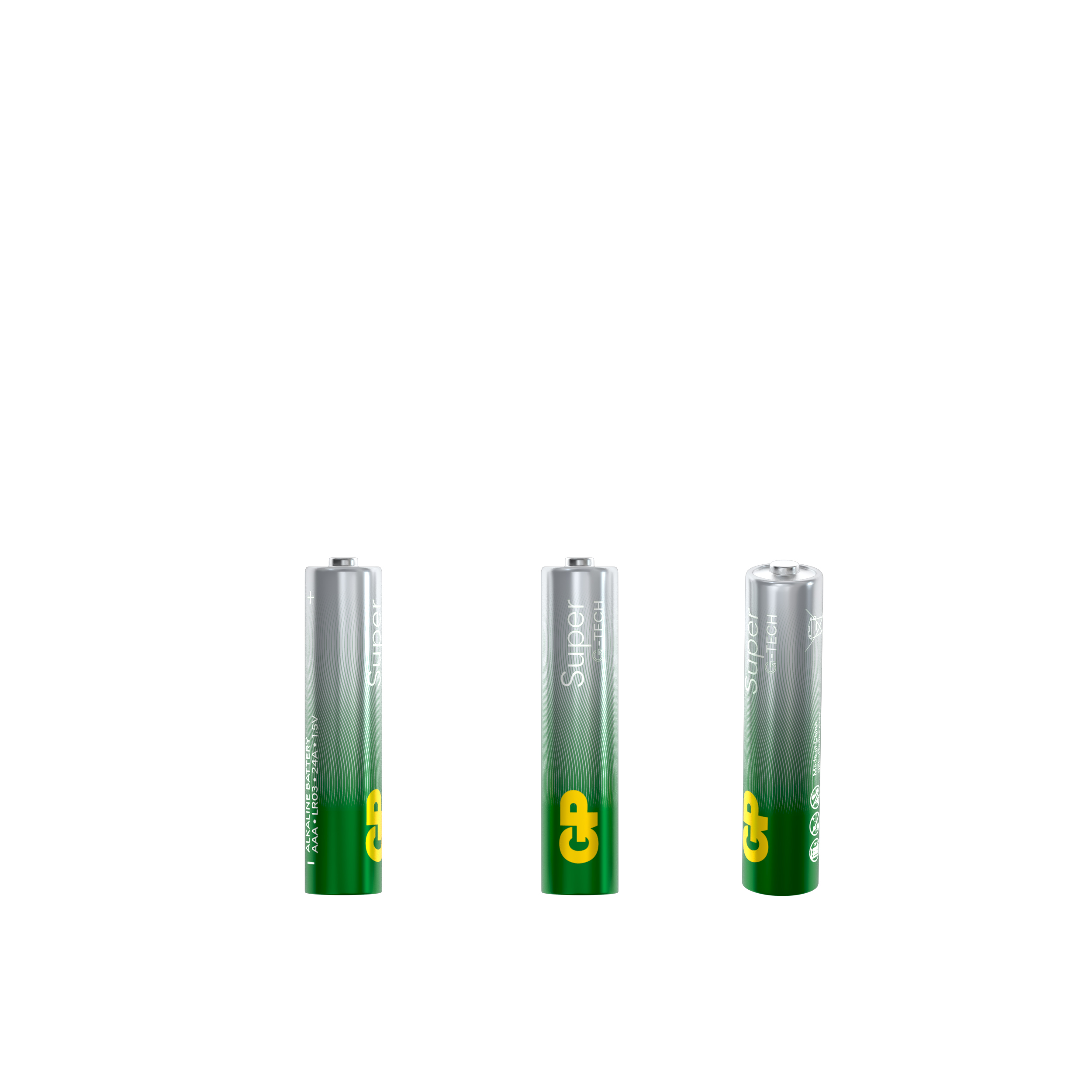 

Батарейка GP Super Alkaline 24ARS LR03 1.5V, 96шт, size AAA, Super Alkaline 24ARS LR03