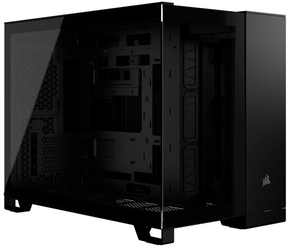 

Корпус mATX Corsair 2500X Airflow CC-9011265-WW без БП, боковая панель из закалённого стекла, 2*USB 3.2, USB Type-C, 2500X Airflow