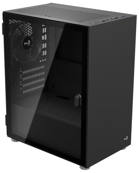 

Корпус mATX AeroCool CS-111-G-BK-v1 4711099476800 черный, без БП, стекло, USB3.0, 2*USB2.0, CS-111-G-BK-v1