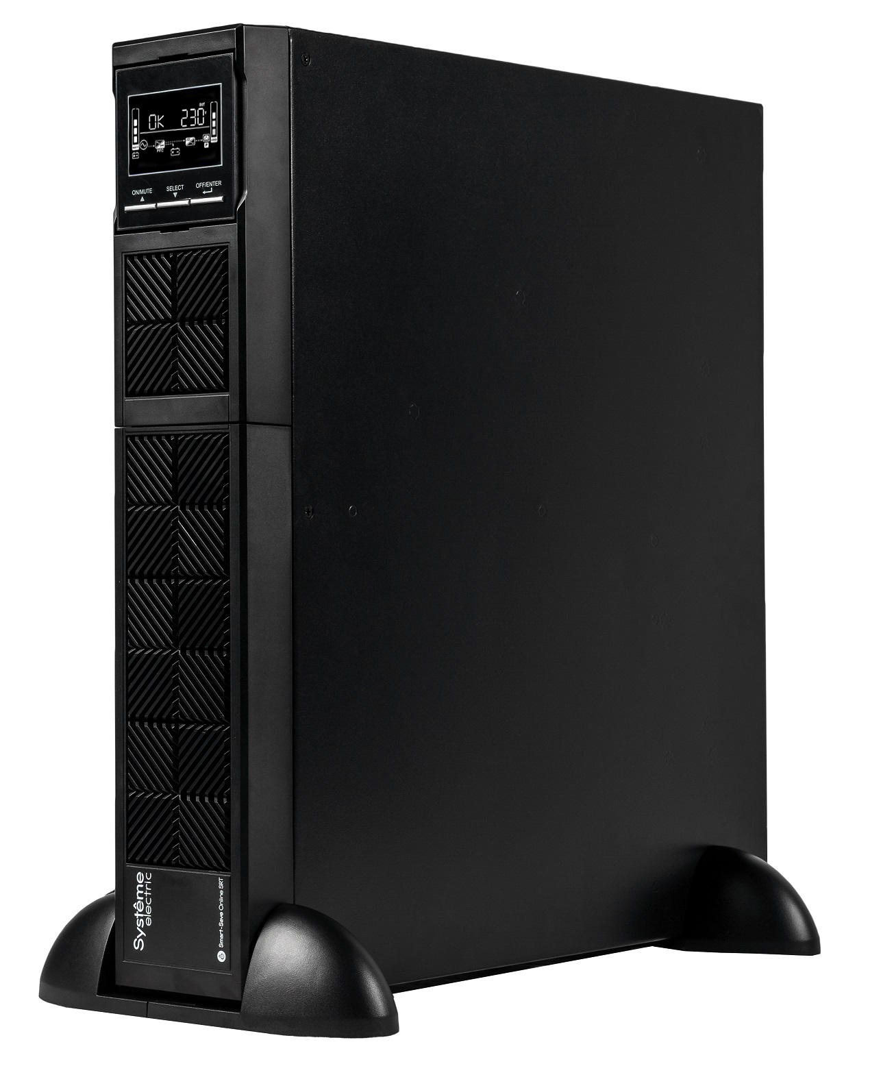 

Источник бесперебойного питания Systeme Electric SRTSE1500RTXLI Smart-Save Online SRT 1500 ВА, конвертируемый форм-фактор 2U, 230 В, 8 розеток IEC C1, SRTSE1500RTXLI