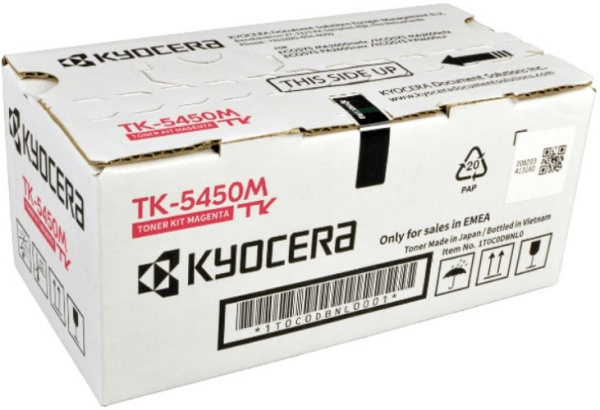 Изображение товара Тонер-картридж Kyocera TK-5450M красный для ECOSYS 2600cx и 2600cwfx