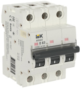 фото Автоматический выключатель  IEK AR-M10N-3-D063