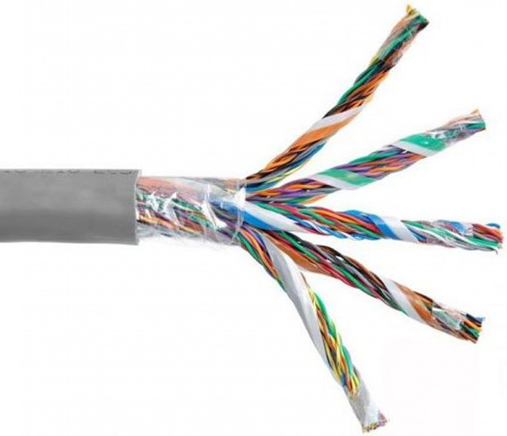 

Кабель витая пара U/UTP 5 кат. 50 пар Netlan EC-UU050-5-PVC-GY-3 24AWG(0.47 мм), медь, одножильный (solid), внутренний, PVC, нг(B), серый, уп/305м, EC-UU050-5-PVC-GY-3