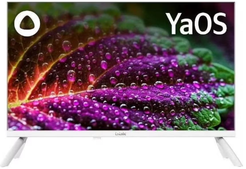 

Телевизор LED BBK 24LEX-7245/TS2C (W) 24" Яндекс.ТВ Frameless белый HD 60Hz DVB-T2 DVB-C DVB-S2 USB WiFi Smart TV (RUS), 24LEX-7245/TS2C (W)
