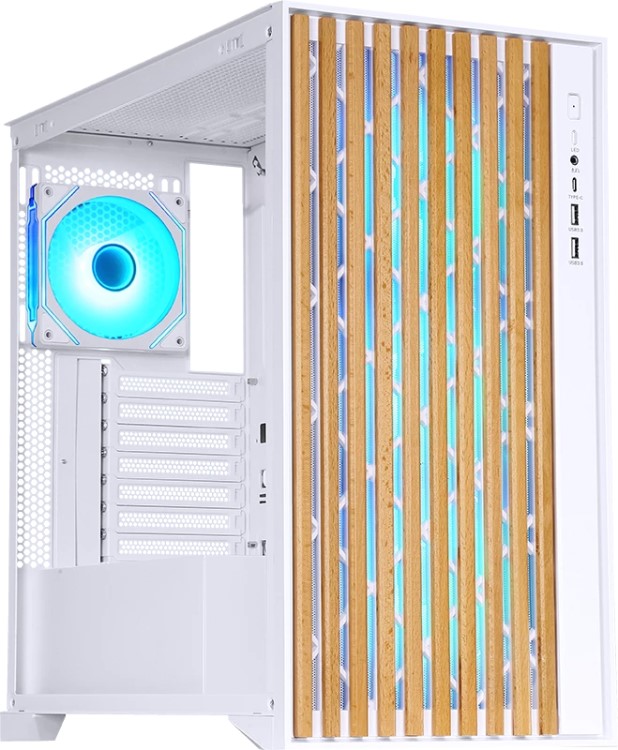 

Корпус ATX FORMULA TimberLine T0 белый, боковая панель из закалённого стекла, без БП, 6x120mm, 6x140mm, 2xUSB3.0 audio, TimberLine T0