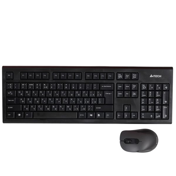 

Клавиатура и мышь Wireless A4Tech 7100N USB, V-Track, 7100N
