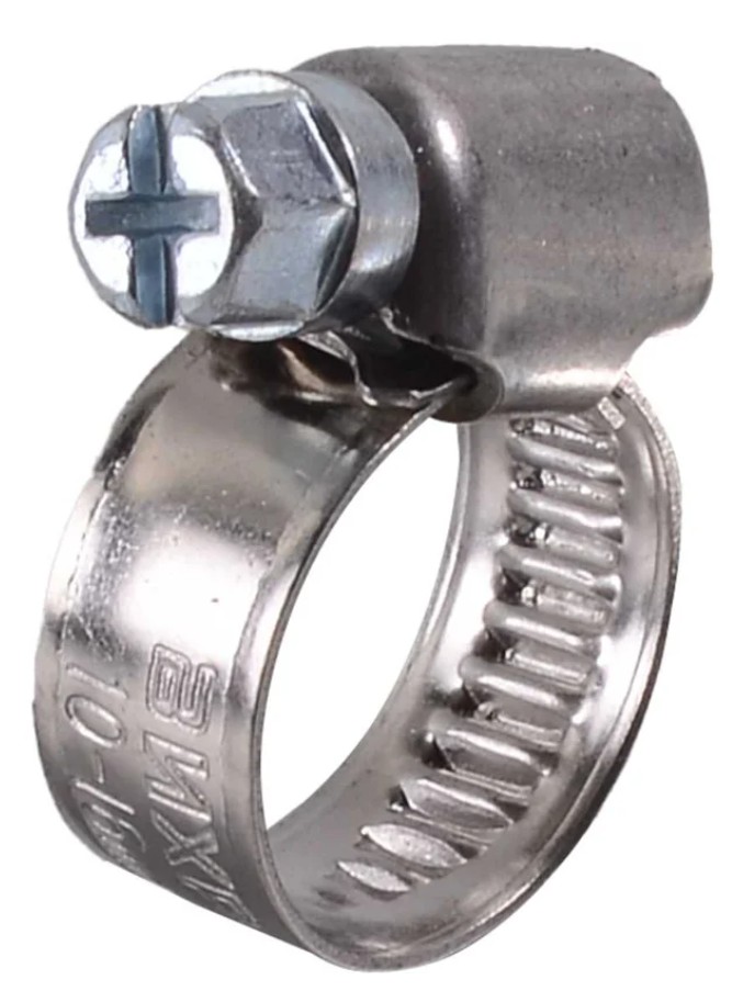 

Хомут Вихрь 73/9/1/20 металлический червячный 10-16, 9мм (50 шт), 73/9/1/20