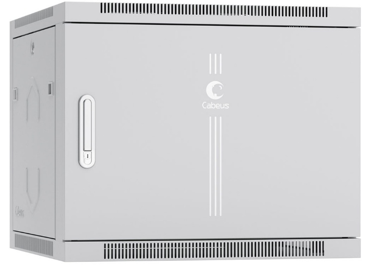Шкаф настенный 19 9U Cabeus SH-05F-9U6045m 600x450x501mm ШхГхВ дверь металл 15791₽