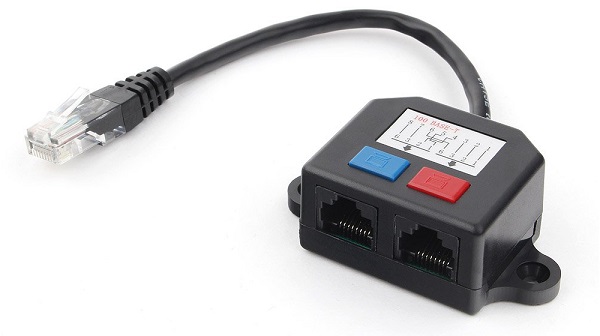 

Разветвитель Cablexpert NCA-SP-01A UTP 1 порт RJ45 (T568A/T568B) -> 2 порта RJ45 10/100 BASE-T, NCA-SP-01A