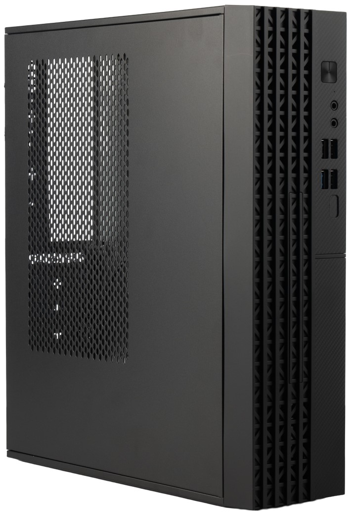 

Корпус mATX Eurocase A001 черный, ABS пластик, 2*USB2.0, 2*USB3.0, HD AUDIO, A001