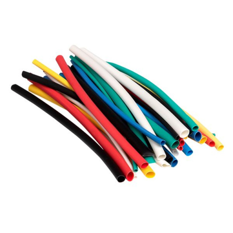 Изображение товара Набор термоусадочных трубок EKF tut-n-2-r 6 цветов 2 м