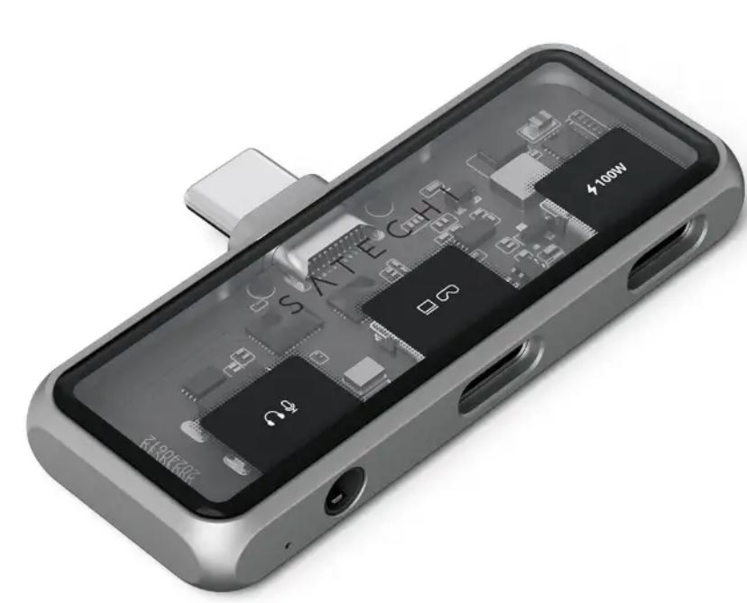 

Расширитель Satechi ST-HXRAJM MOBILE XR HUB WITH AUDIO-SPACE GRAY, ST-HXRAJM